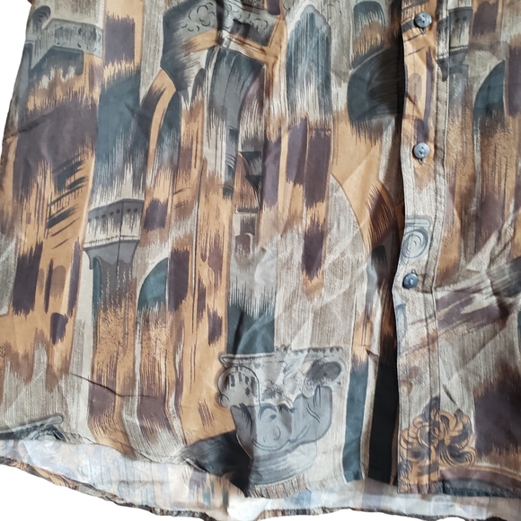 Novin Mens Silk Shirt - Picture 4 of 5